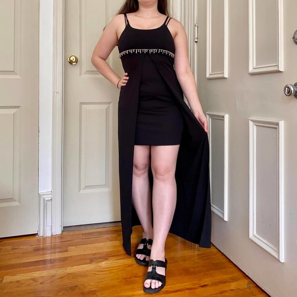 candy rocket Dresses Vintage Y2k Black Dress Poshmark